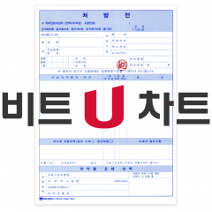 처방전(도장인쇄) [비트U차트]